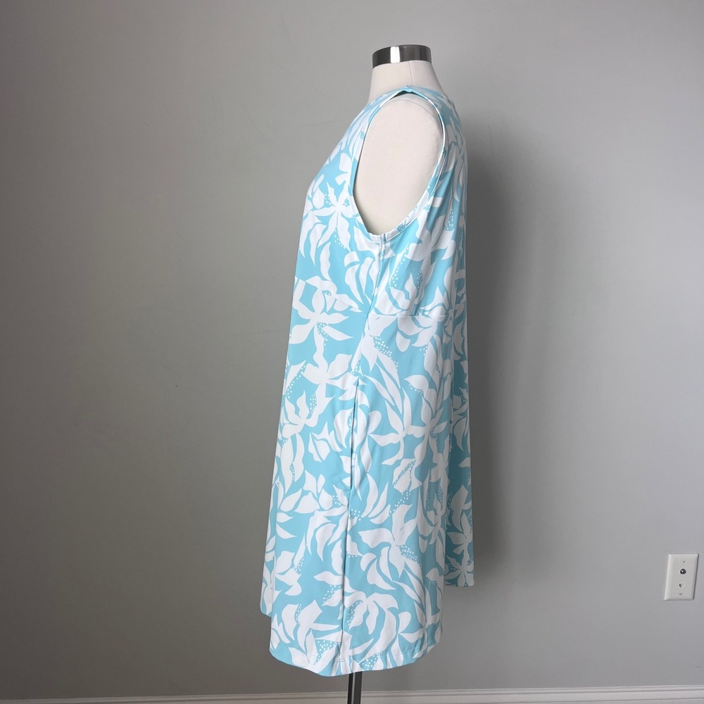 Columbia PFG Freezer Tank Dress Floral Sleeveless Pockets Womens XXL FL9895 - Picture 7 of 11